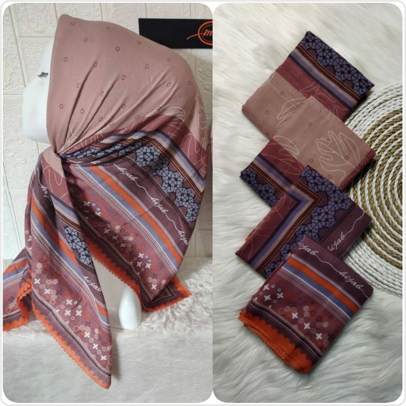 HIJAB KORAN ARAB KOREA AKSARA JAWA MURAH VIRALL-Jawa salem