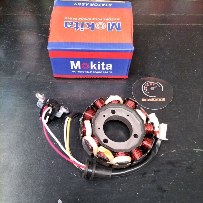 Spull Spool Assy Stator Assy Spul + Pulser Jupiter Z New-Vega ZR New 2010 2011 Mokita