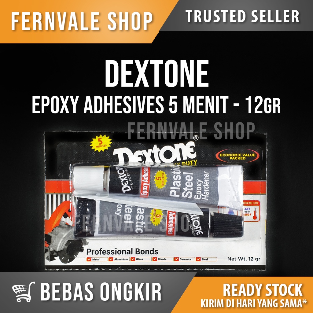 Lem Dextone Epoxy Adhesives 5 Menit