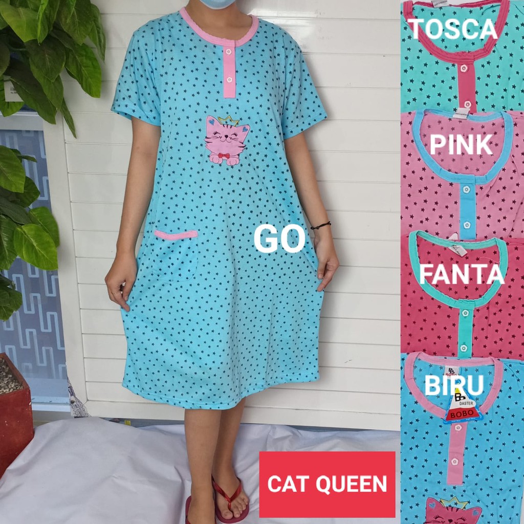 gof  DS 3 DASTER BOBO STANDART Pakaian Wanita Casual Santai Motif Busui Baju Tidur