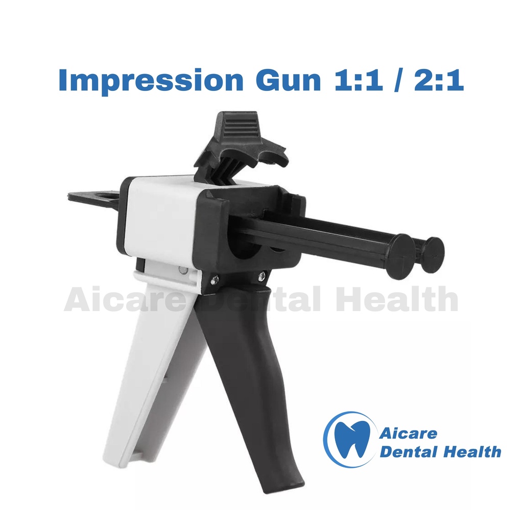 Dental Mixing Impression Gun 1:1 / 2:1 - Dispensing Gun Universal