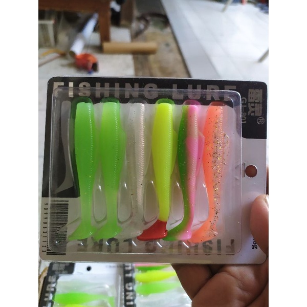 soft Lure Zman8 Cm  ( replika)