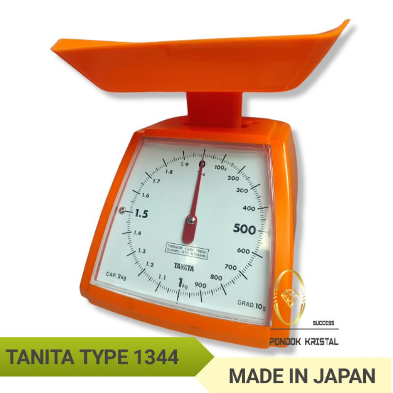 TANITA Timbangan Dapur Kitchen Scale TANITA 1344 Kapasitas 2Kg / Timbangan TANITA 2kg