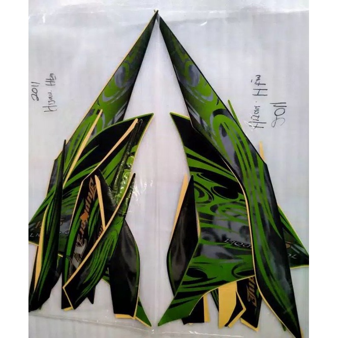 (siap kirim) striping sticker motor yamaha New Jupiter mx 135 2011 - MX135
