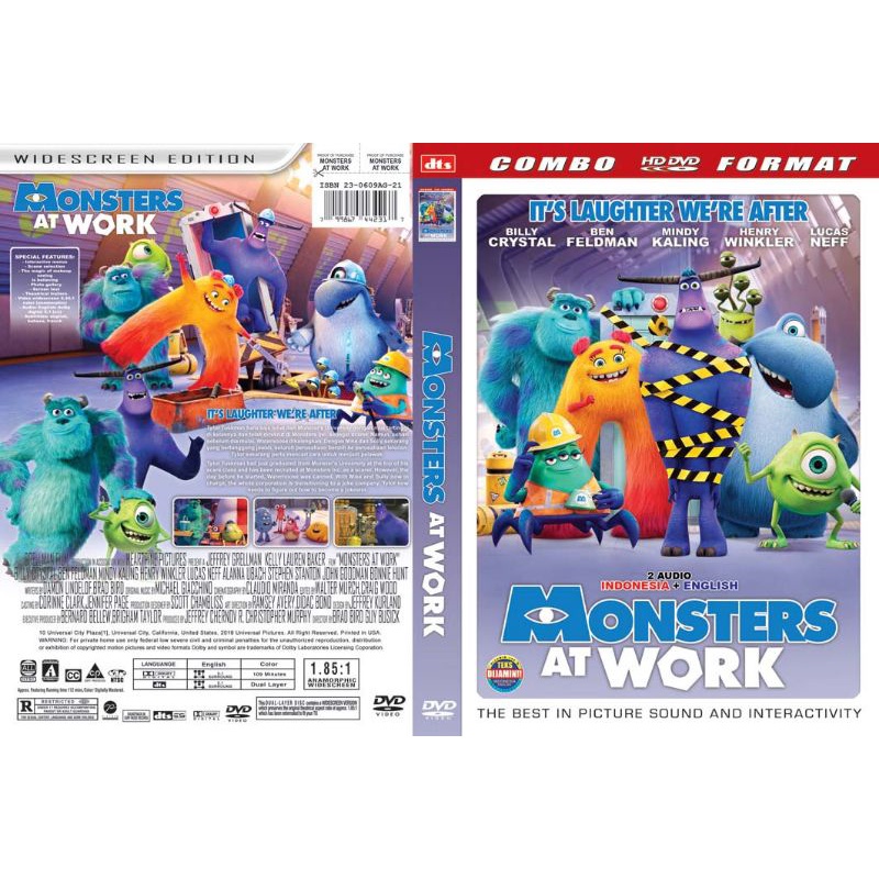 Film Anak Animasi MONSTERS AT WORK 2021