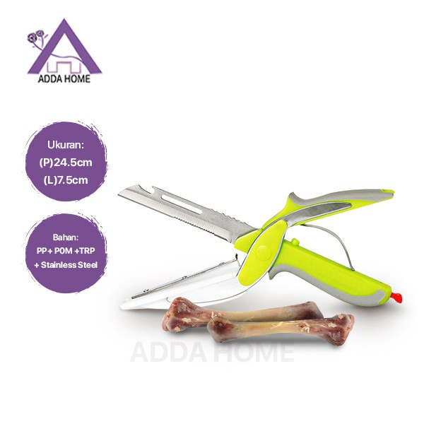 Adda Home - Gunting Dapur Stainless Potong Tulang Sayur Buah Serbaguna