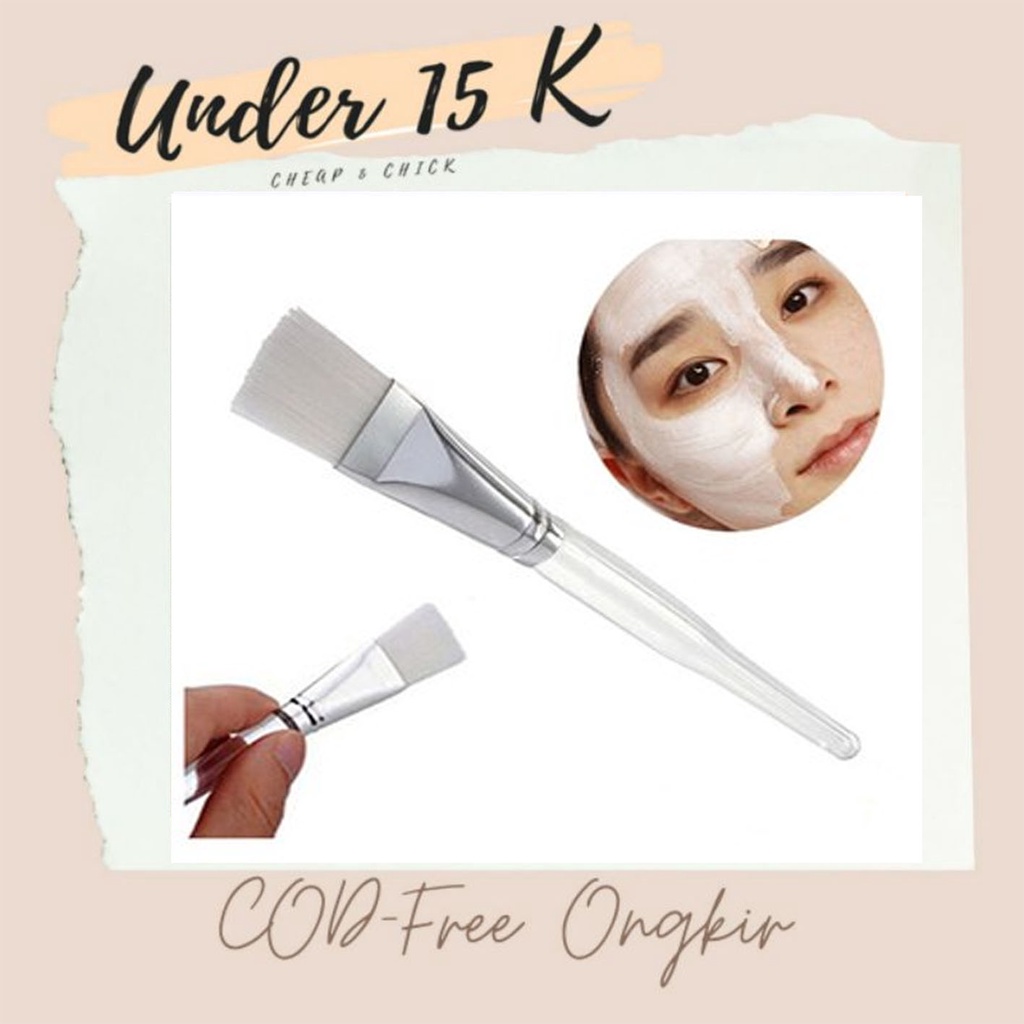 Kuas Masker Wajah - AC 12 - Silicon Make Up Brush Alat Perawatan kecantikan perawatan wajah Wanita /