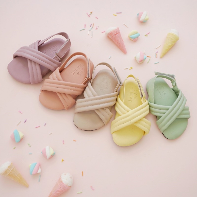 RACHIDKIDS / SANDAL ANAK CEWEK LUCU / SQUISHY SANDAL