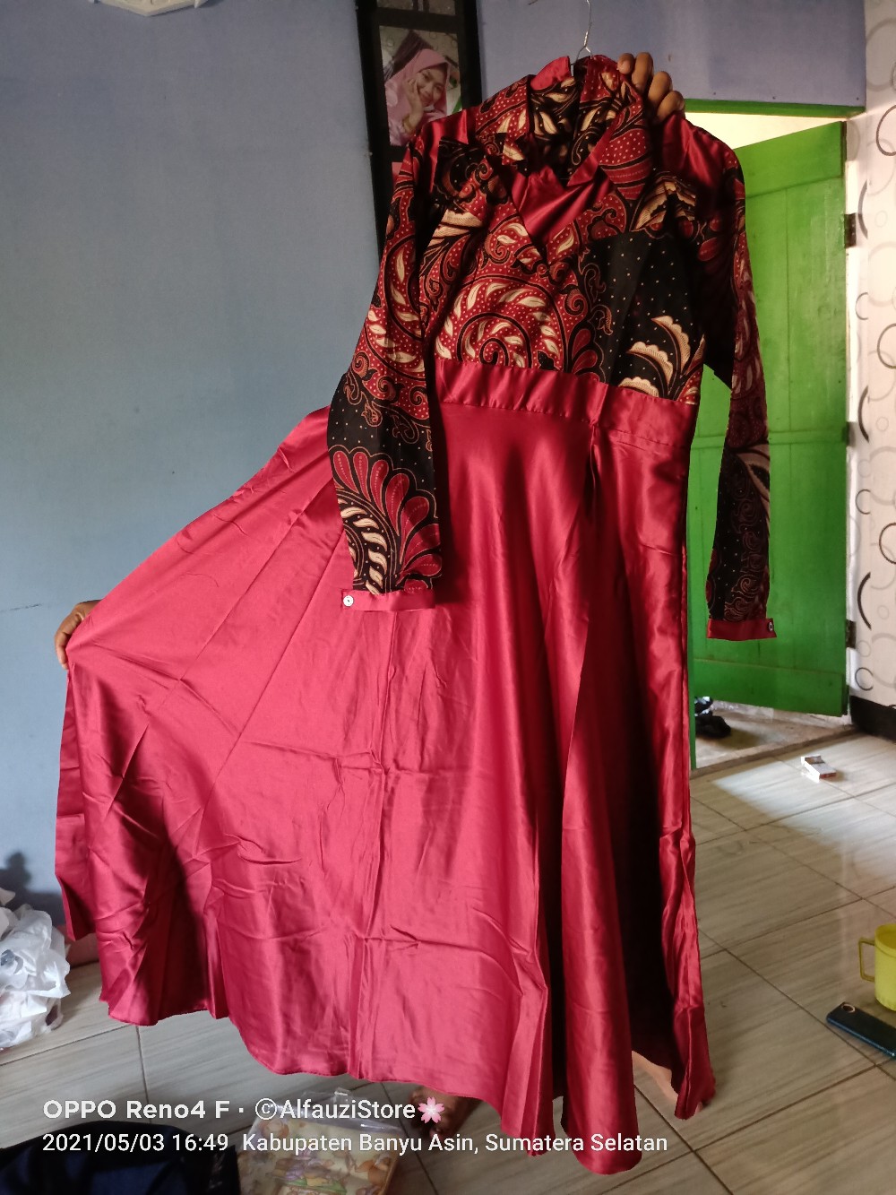 Couple Batik Velvet Halus Ayudia Ulir