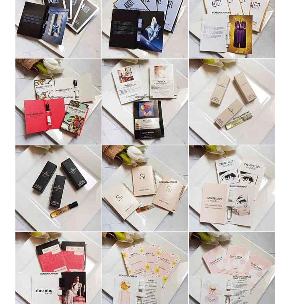 Vial / Sample parfum original