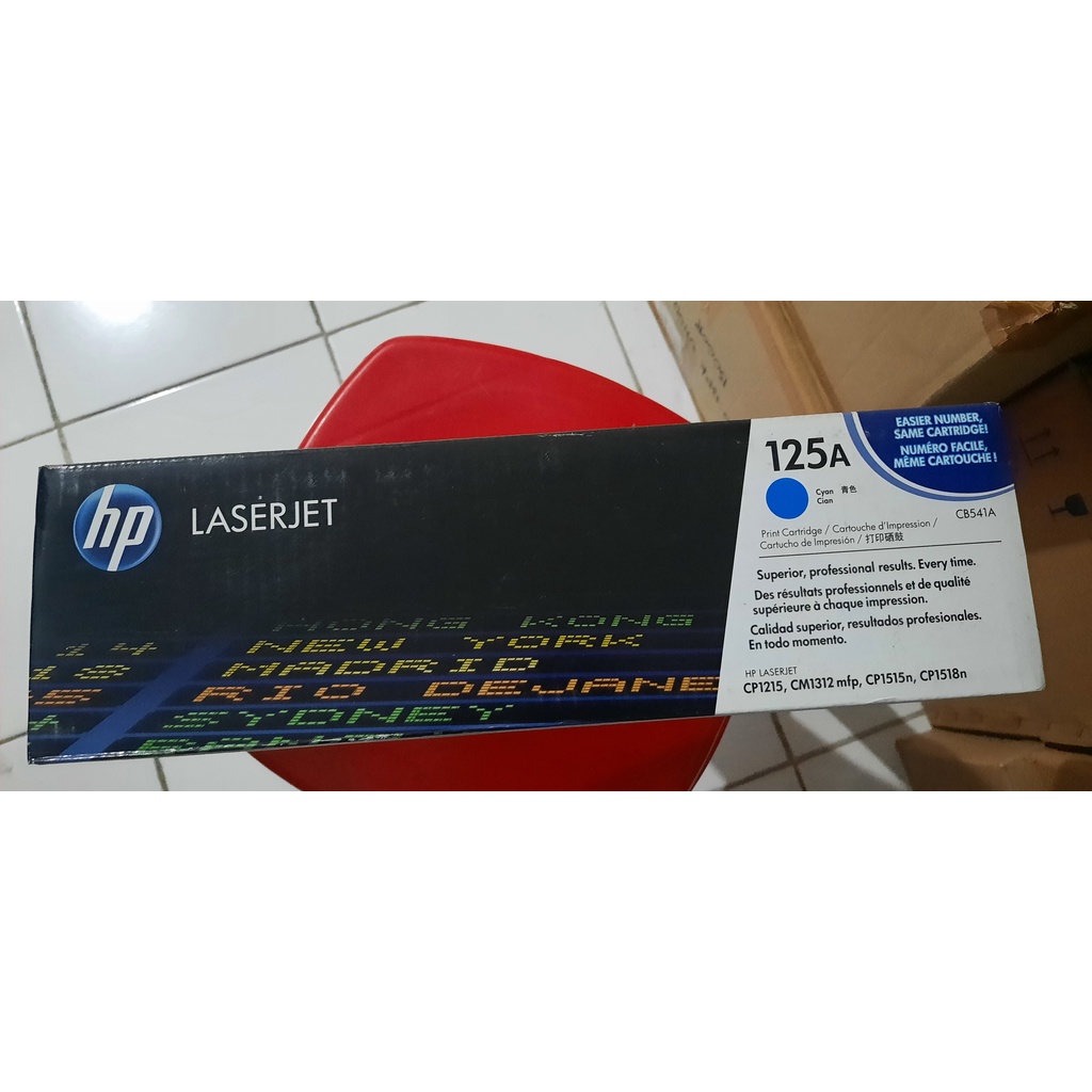 Toner Cartridge HP Laserjet 125A [CB540A] [CB541A] [CB542A] [CB543A] Original