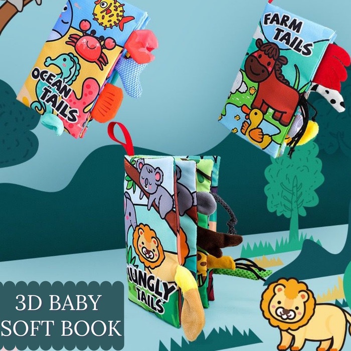 

KIDS HEAVEN - Soft Book Buku Bantal Edukatif Buku Cerita Mainan Bayi B BR032