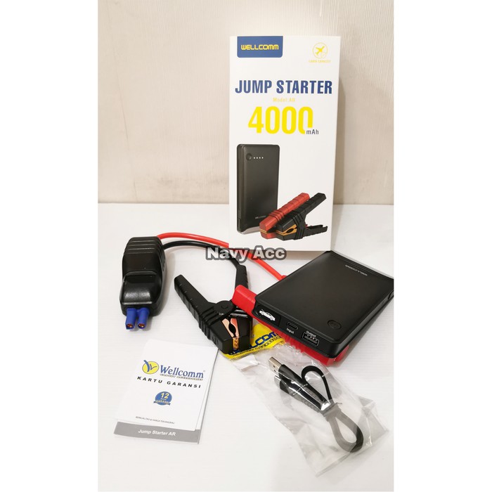 NA - Power Bank Jump Stater Multifungsi - Jumper Aki Baterai Mobil Mogok