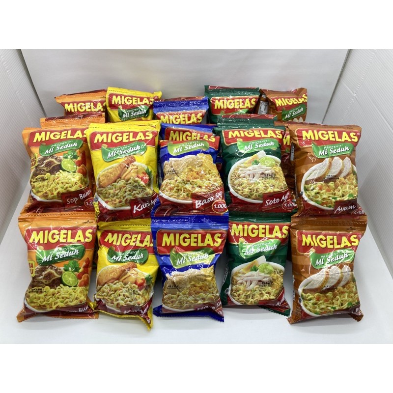 

MIGELAS Mie Gelas Mi Seduh ANEKA RASA 10x28g All Varian