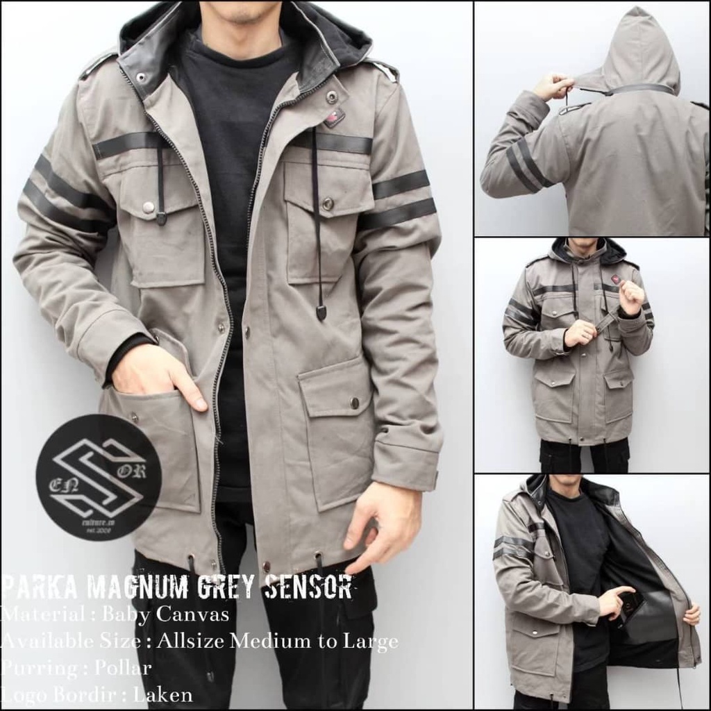 SENSOR - Parka magnum  / jaket pria kekinian / jaket pria motor / jaket pria distro / jaket pria ter