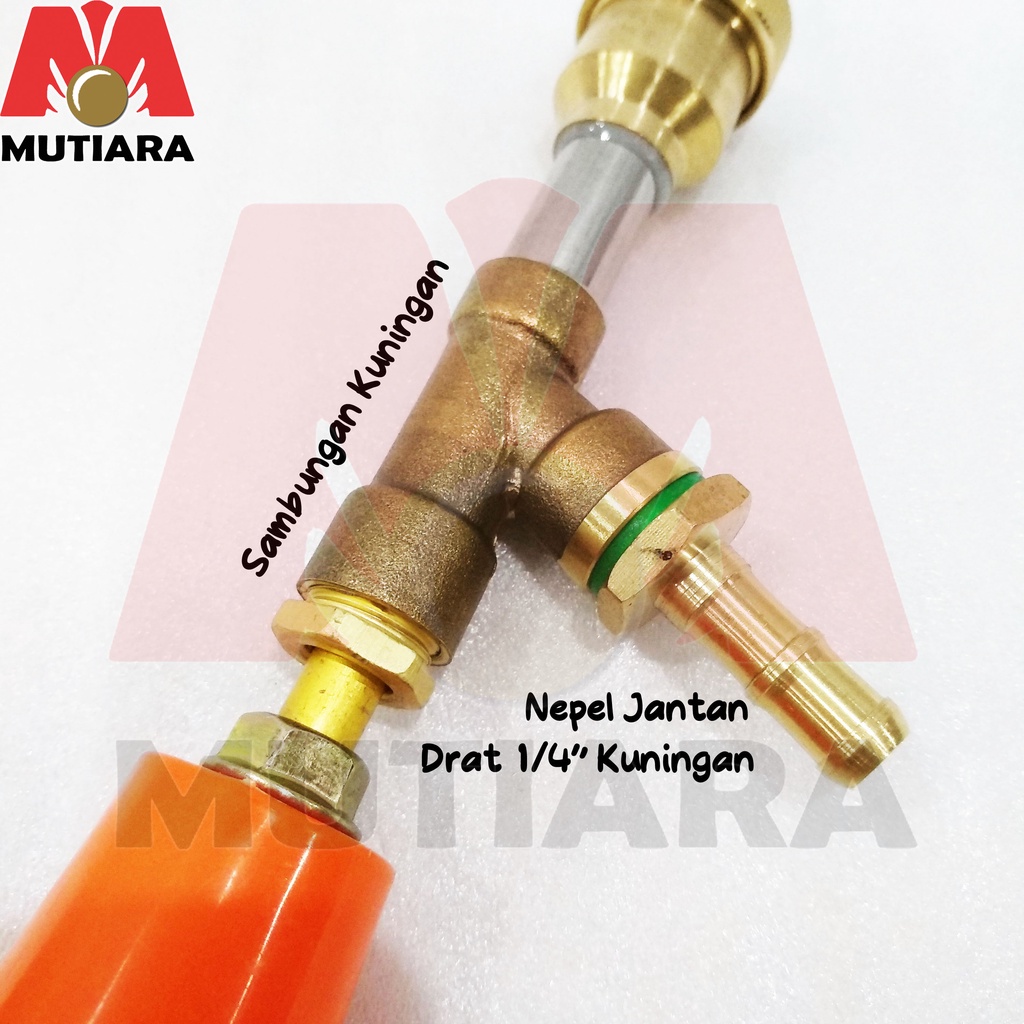 BEST SELLER GUN SPRAYER SANCHIN KUNINGAN SPRAY GUN 20 CM LENGKAP NEPEL JANTAN