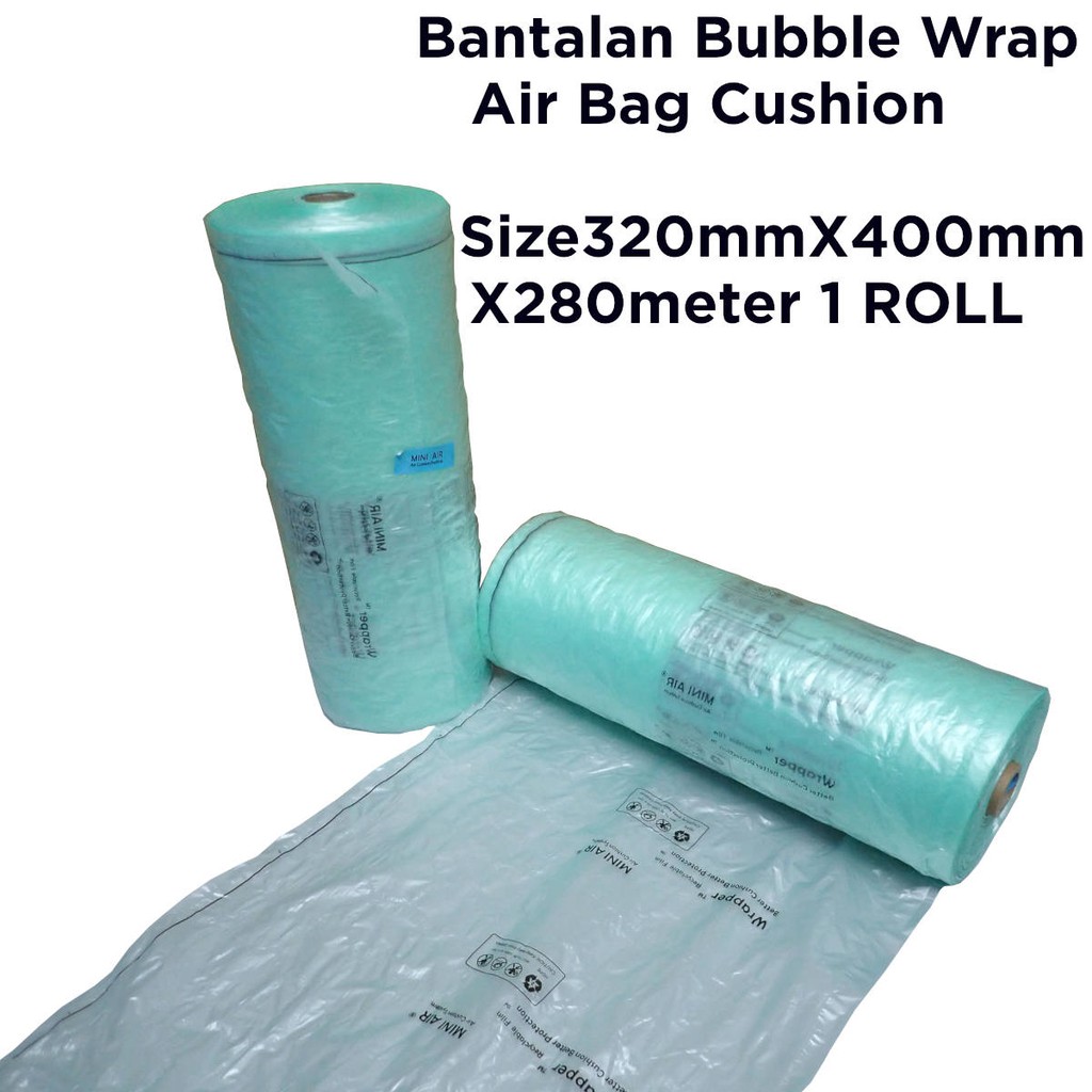 

Bantalan Bubble Wrap/Air Bag Cushion Size 320mmX400mmX280meter 1Roll