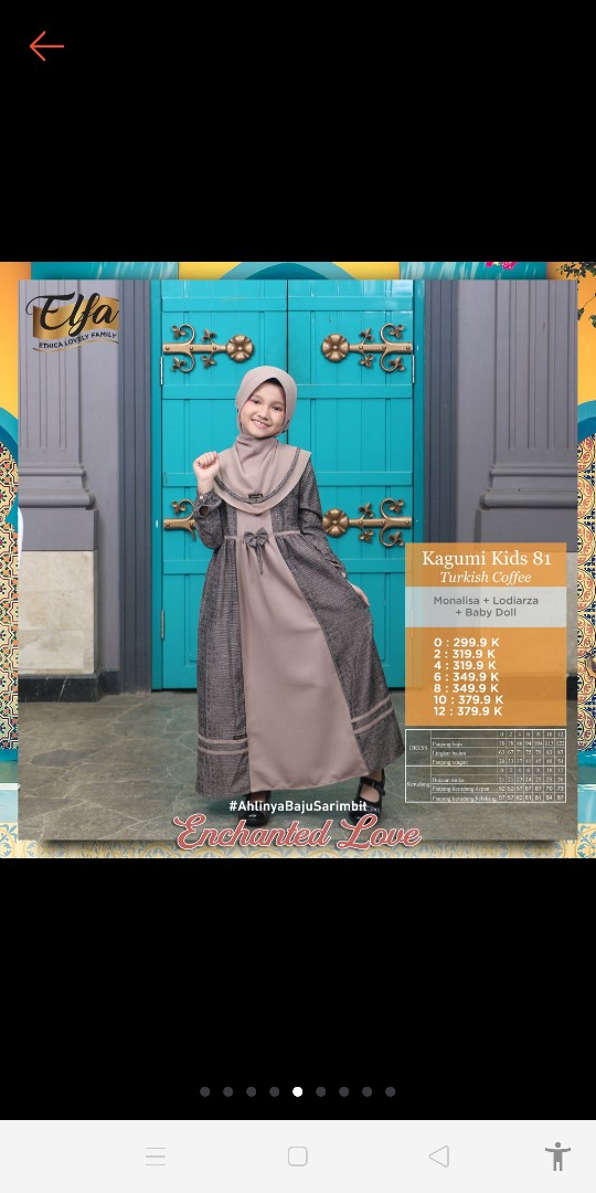 Sarimbit Couple Ethica Original Elfa 177 Turkish Coffee