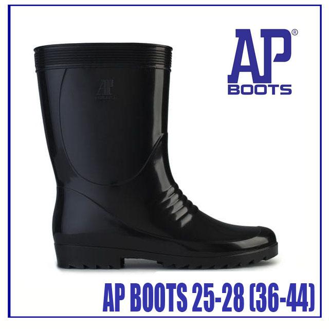 AP BOOTS 36-44 / Sepatu Karet Proyek Kerja / Sepatu Bangunan / Sepatu Berkebun