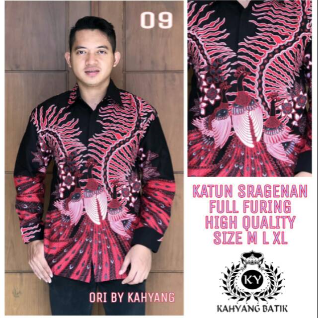 MERAK AMUNGKUR.Kemeja Batik Pria Modern