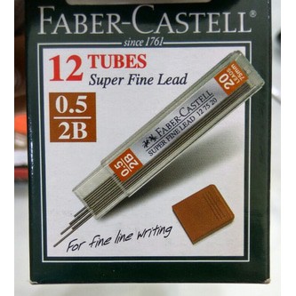 

Refill Pensil 0.5 2B Faber Castell Super Fine Lead