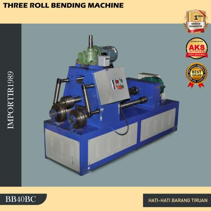 Jual Mesin Tekuk Pipa Roll Hydraulic Three Roll Bending Machine Bb40Bc ...