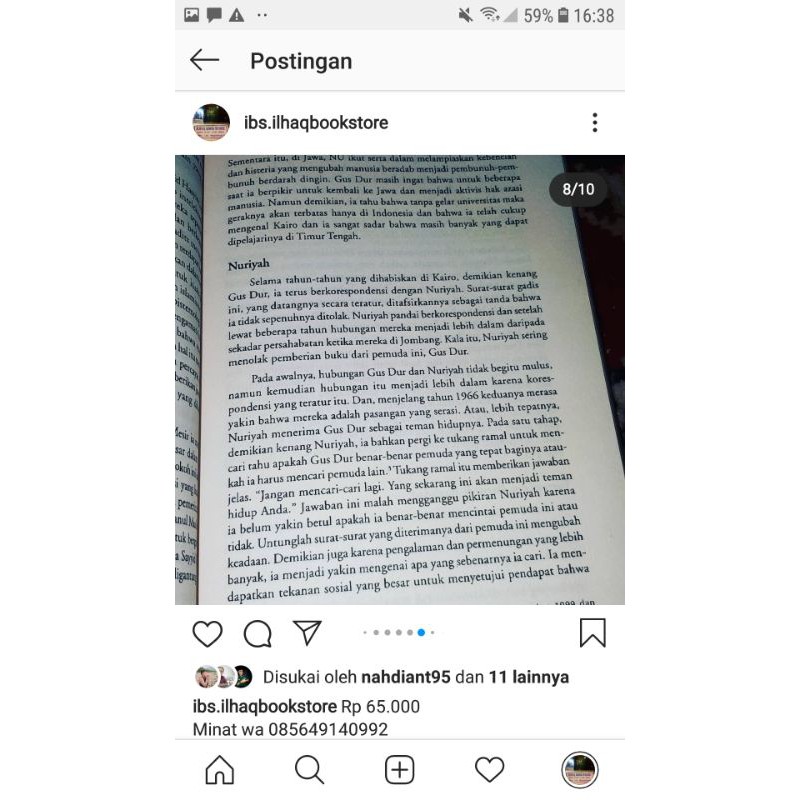 Biografi Gus Dur sejarah