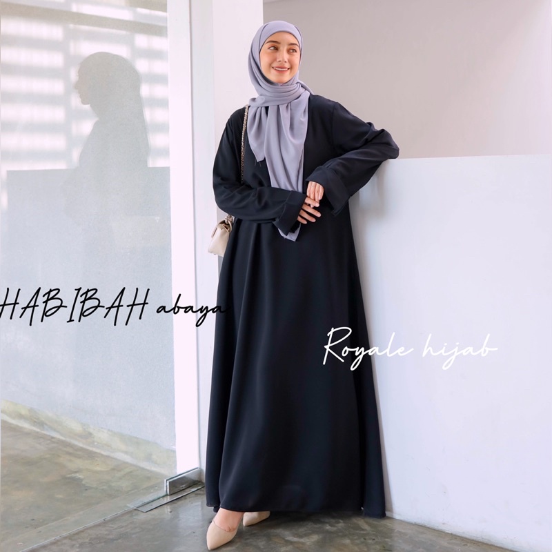 Habibah abaya matt  wolfish luxury Gamis abaya gamis ori royale