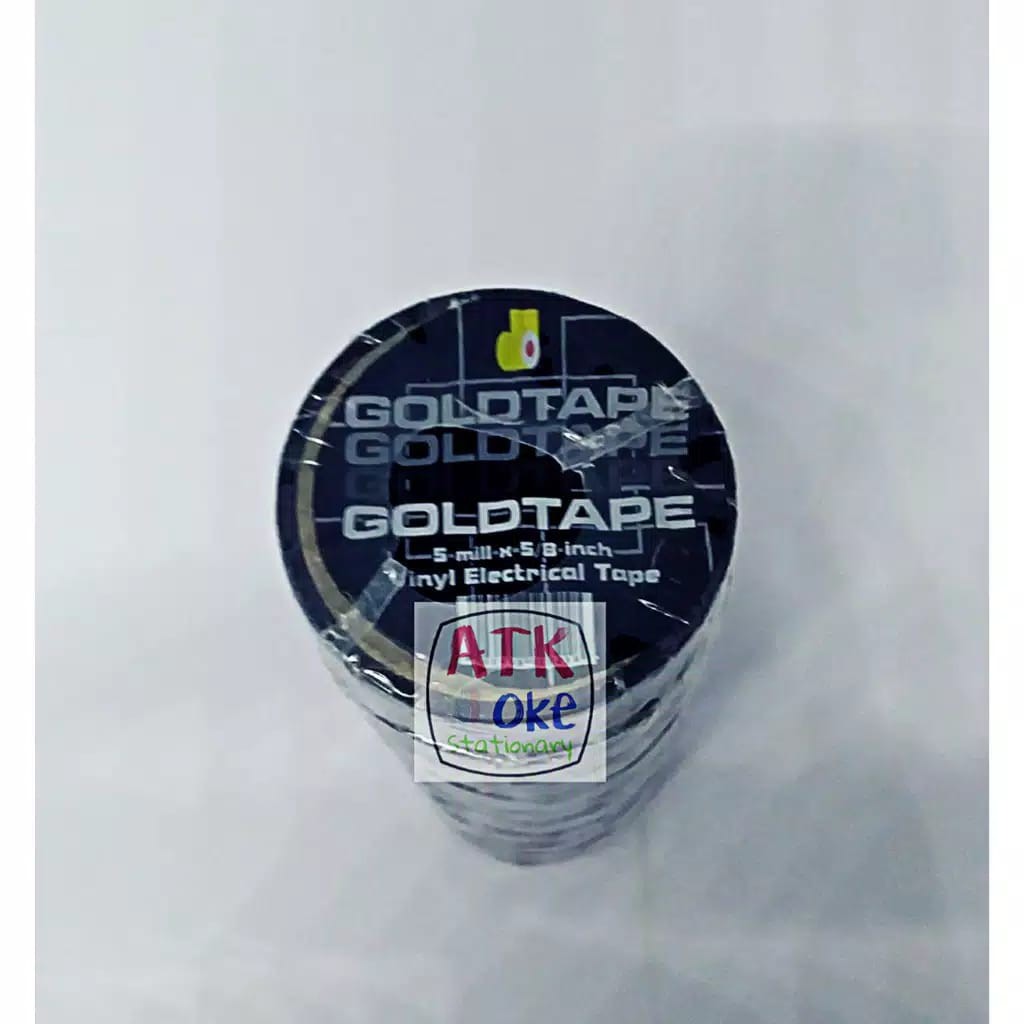 

Goldtape Solasi Listrik Warna Hitam 1Pcs