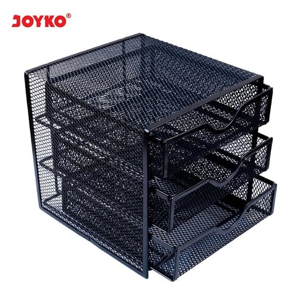 

DESK SET JOYKO DS-27 3 TINGKAT | PEN HOLDER | TEMPAT ALAT TULIS JARING JALA
