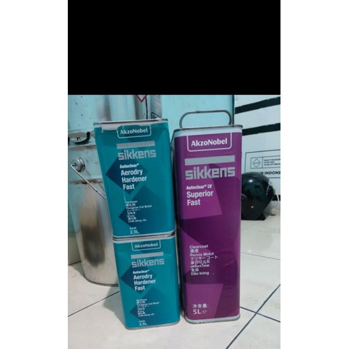 PERNISH/CLEAR/HARDENER MOBIL SIKKENS 10 liter