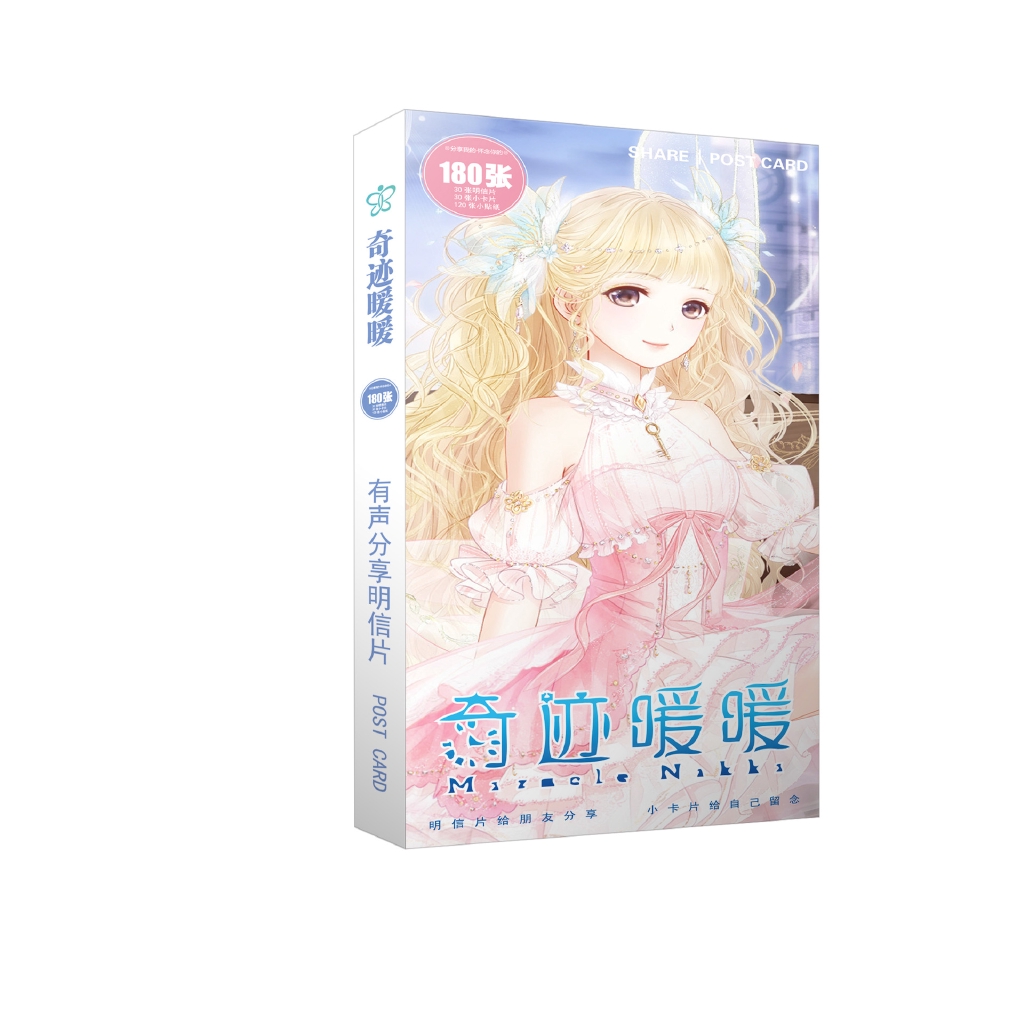 180Pcs Set Kartu Postcard Anime Miracle Nikki Untuk Koleksi Shopee