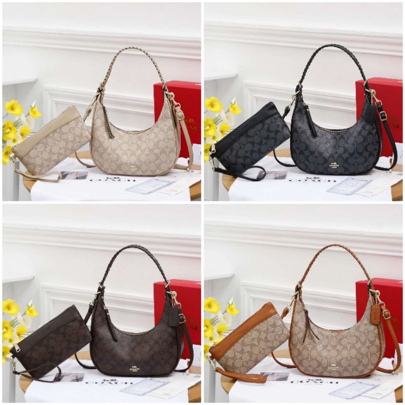 TAS C@ACH SABIT 5280 WITH BOX TAS WANITA SLINGBAG TAS SELEMPANG BRANDED IMPORT