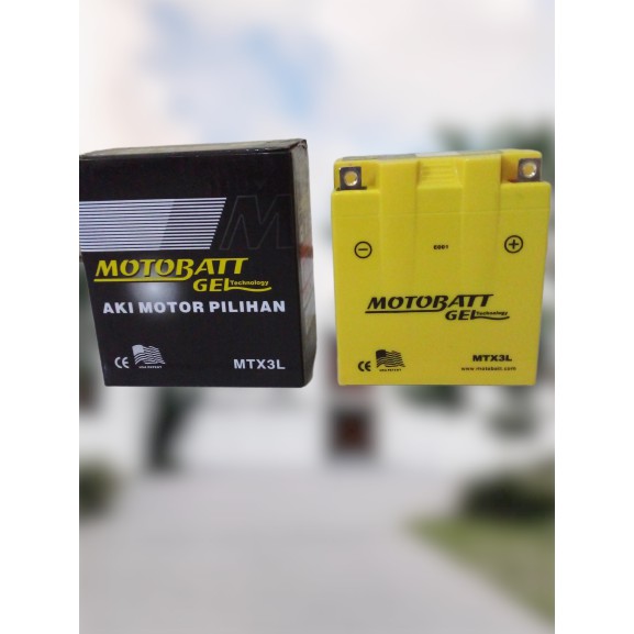 aki motor Yamaha New RX King MTX3L motobatt Gel Kawasaki Ninja R 150  SS 150