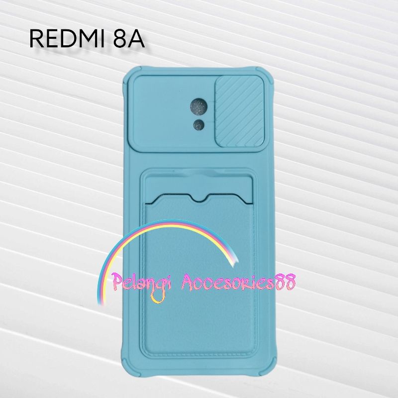 CASE REDMI 8A SOFTCASE SLEDING WARNA WARNI