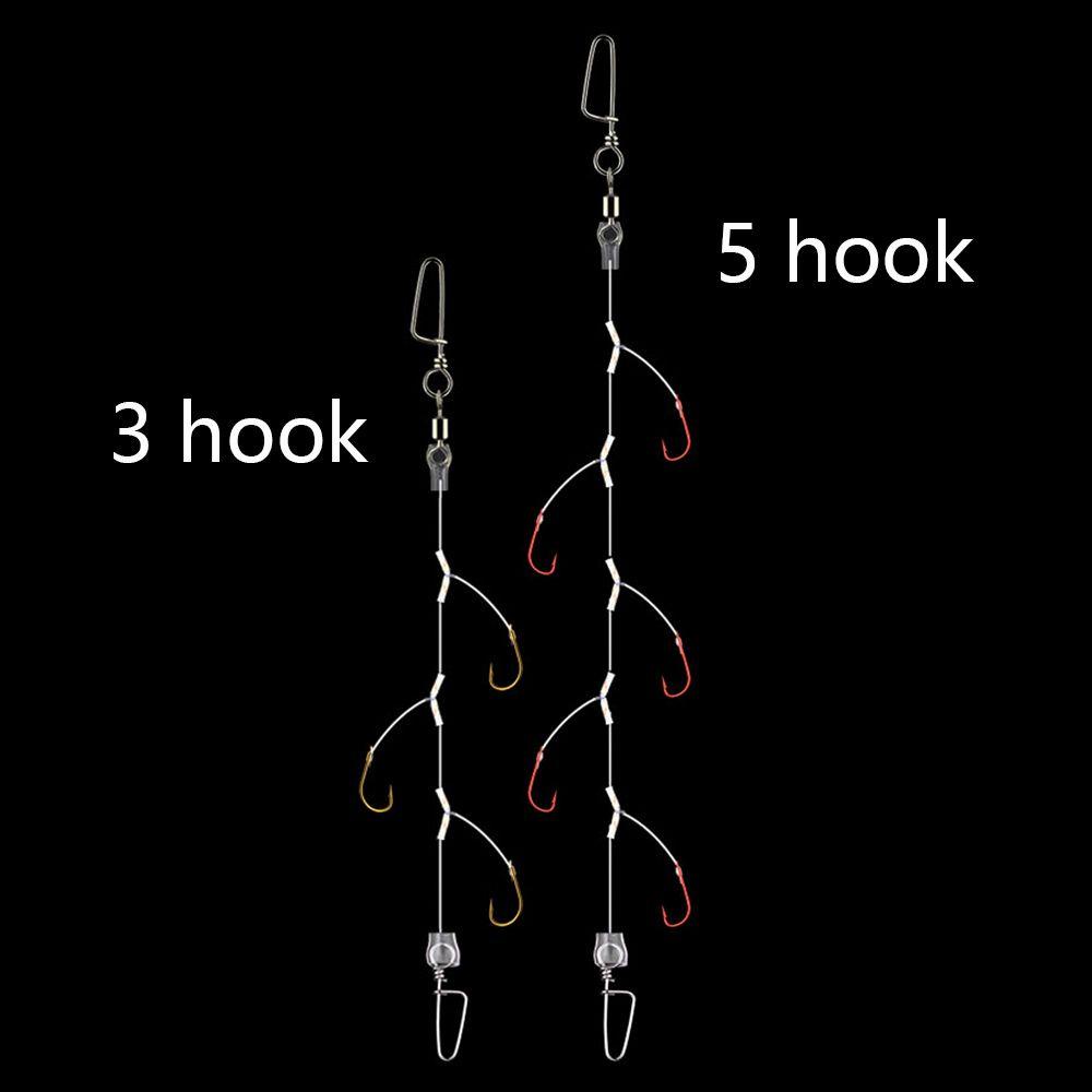 Cantelan Pancing Preva5# Lure String Hooks Pesca Dengan Kait Kecil 3per5