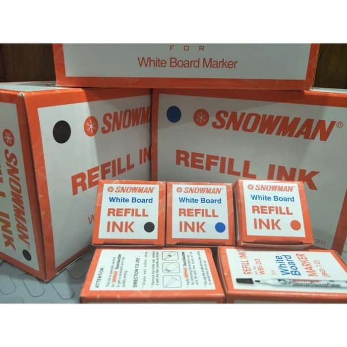 

SNOWMAN REFILL INK FOR WHITEBOARD MARKER
