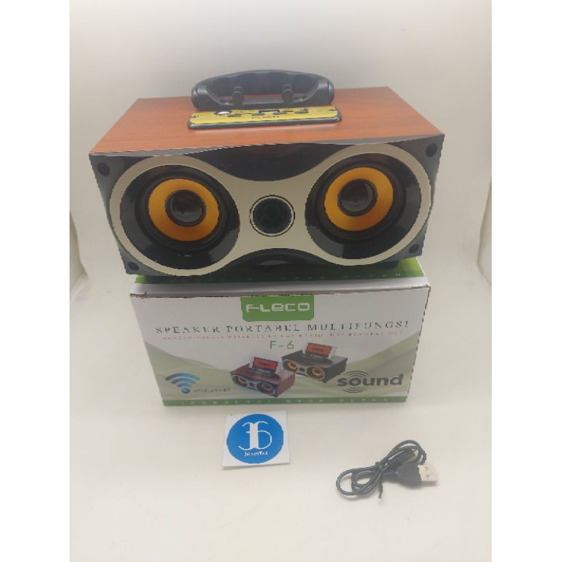 Speaker Bluetooth Klasik F6 - Portable Speaker Classic F6