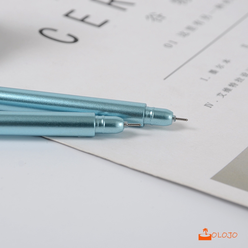 OLOJO Pulpen Pena Gel Kunci Lucu Kreatif Retro Perlengkapan Kantor Alat Tulis Hadiah Siswa Kecil