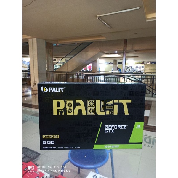 VGA NVIDIA GTX 1660 SUPER GAMING PRO PALIT DDR6 6GB