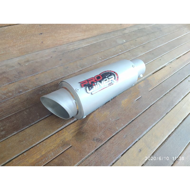 SILINCER KNALPOT PROLINER CRF150 KLX150 DTRACKER KLX150BF INLET 38