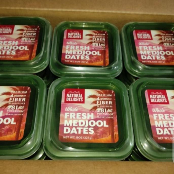 

\"\"\"\] BUAH KURMA MEDJOOL USA 227 GR FRESH SUPER MANIS PER 1 DUS 18 PCS