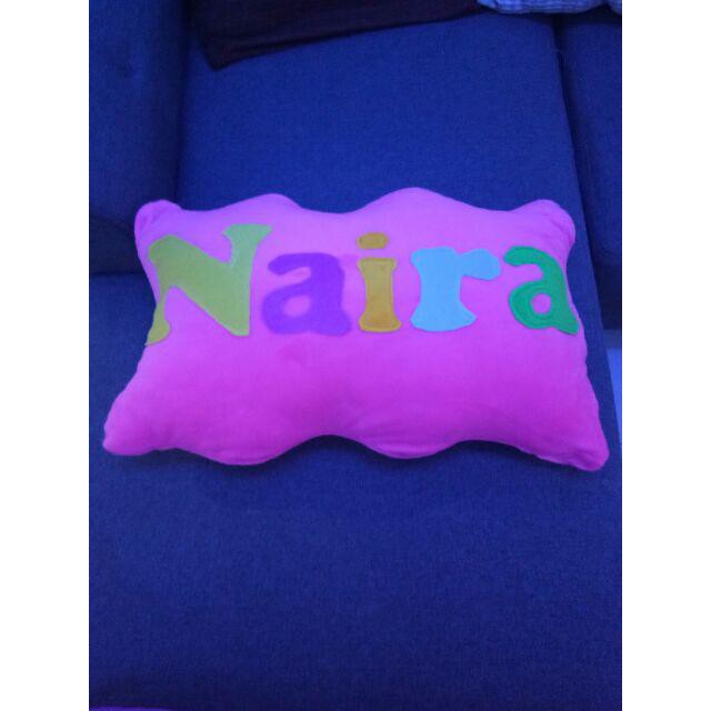 Bizzarpillow Bantal Nama Custom 40x60 BZ273