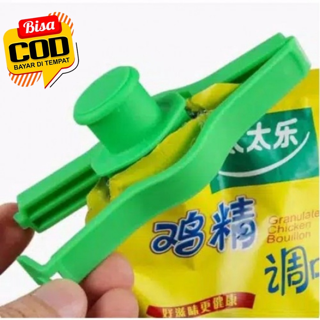 [COD] Klip segel plastik serbaguna, Klip Penjepit Segel Plastik Makanan, Segel Klip Makanan