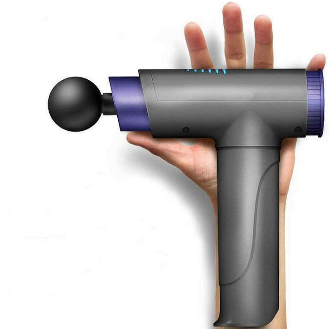 Fascial Massage Gun Alat Pijat Getar Portable-8 massage head