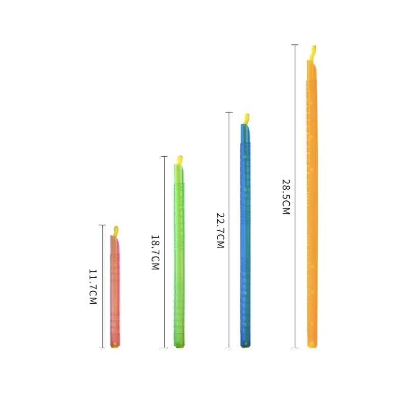 Alat Penjepit Kantong Plastik Makanan - Penjepit Kantong Plastik Snack Seal Stick Stik Clip 11,7 cm