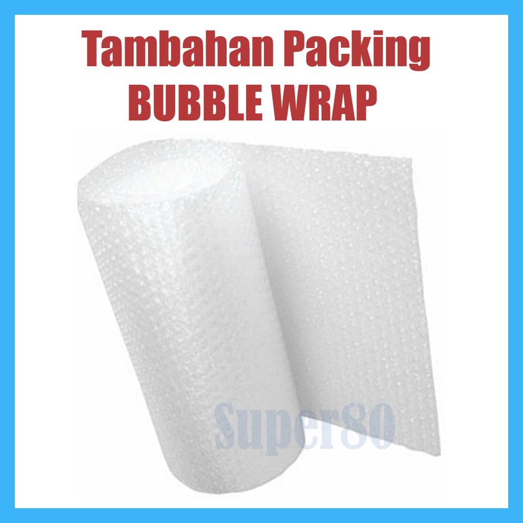 Tambahan Bubble Wrap Extra Packing