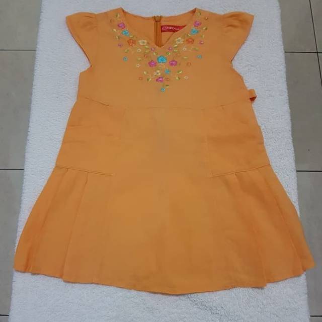 Baju Dress Anak Perempuan HIPOFANT original size L 1-2 Tahun