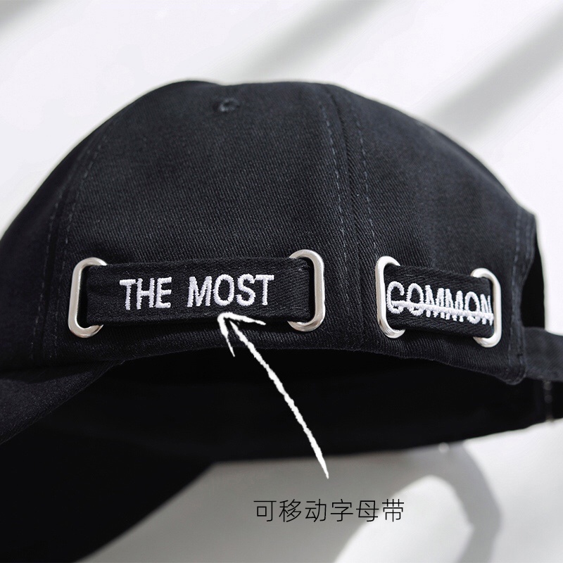 Topi Baseball Casual Motif Bordir Gaya Korea