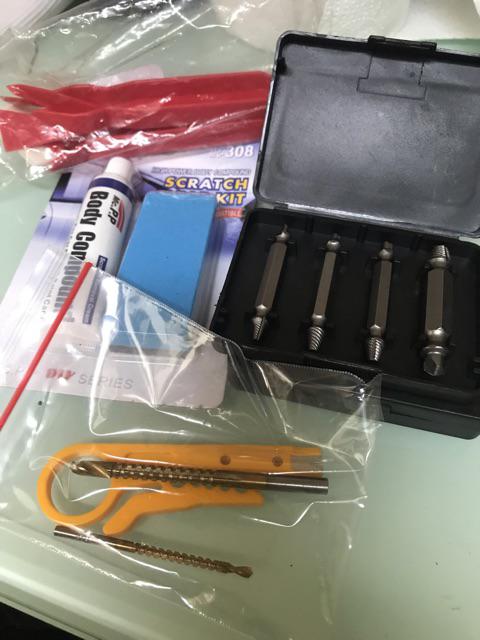 Mata Bor Gergaji 3mm Hss Drill Bits Titanium Coated 2 Fungsi Lobang